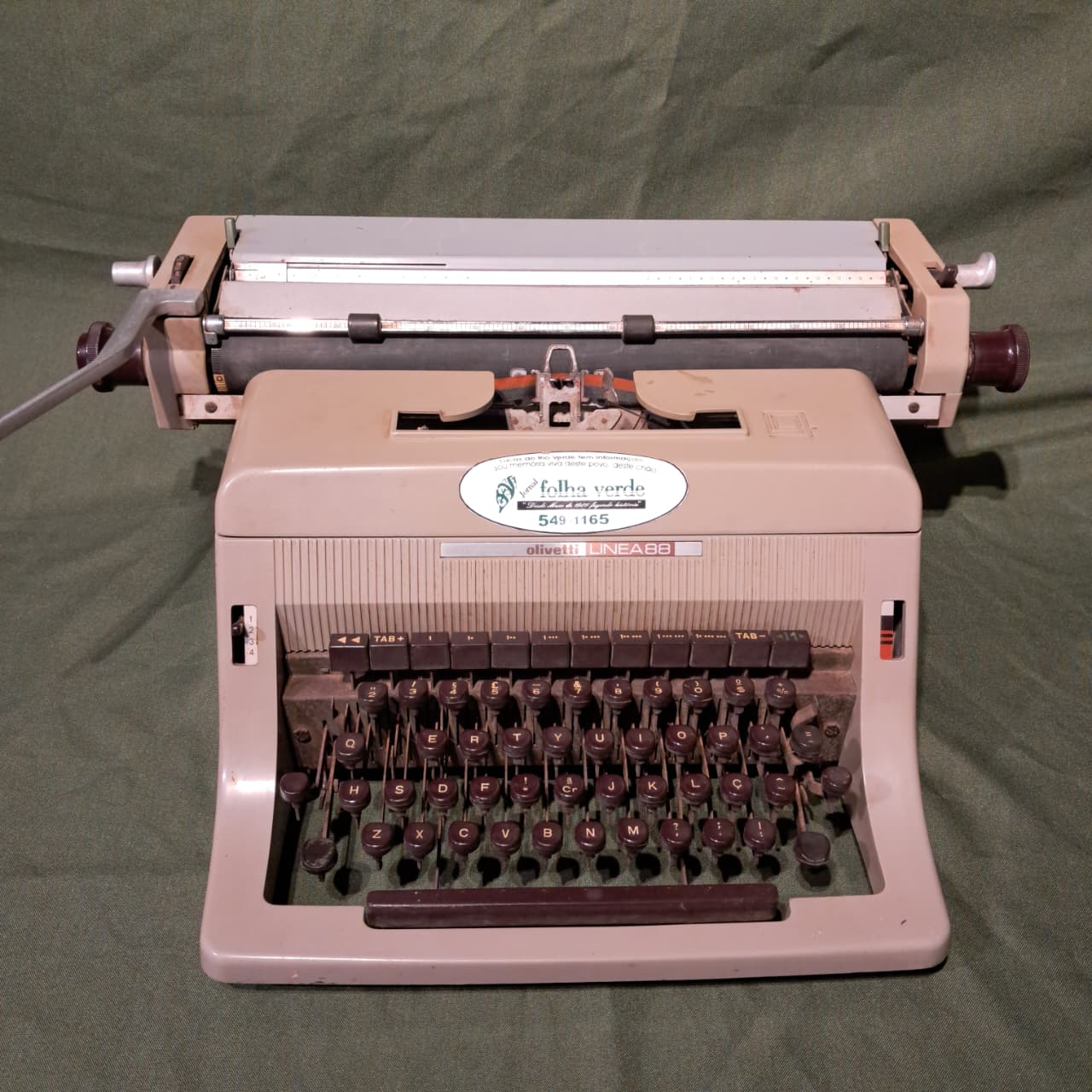 Máquina de escrever