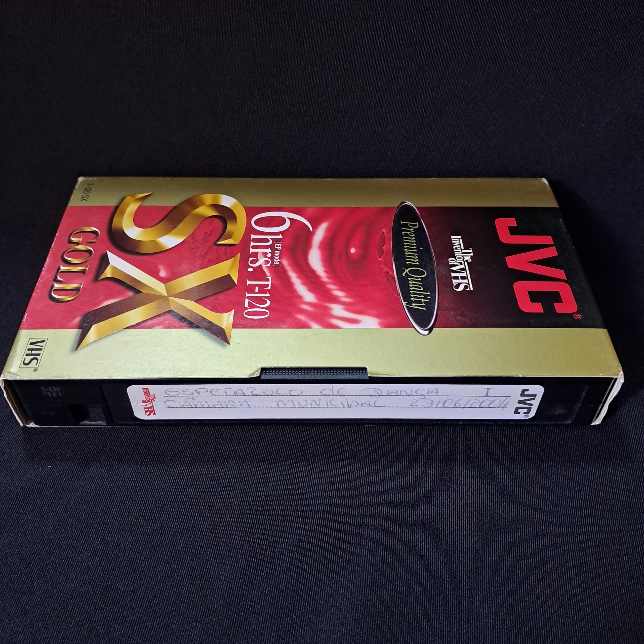 Fita VHS (1º Espetáculo de dança 2004)
