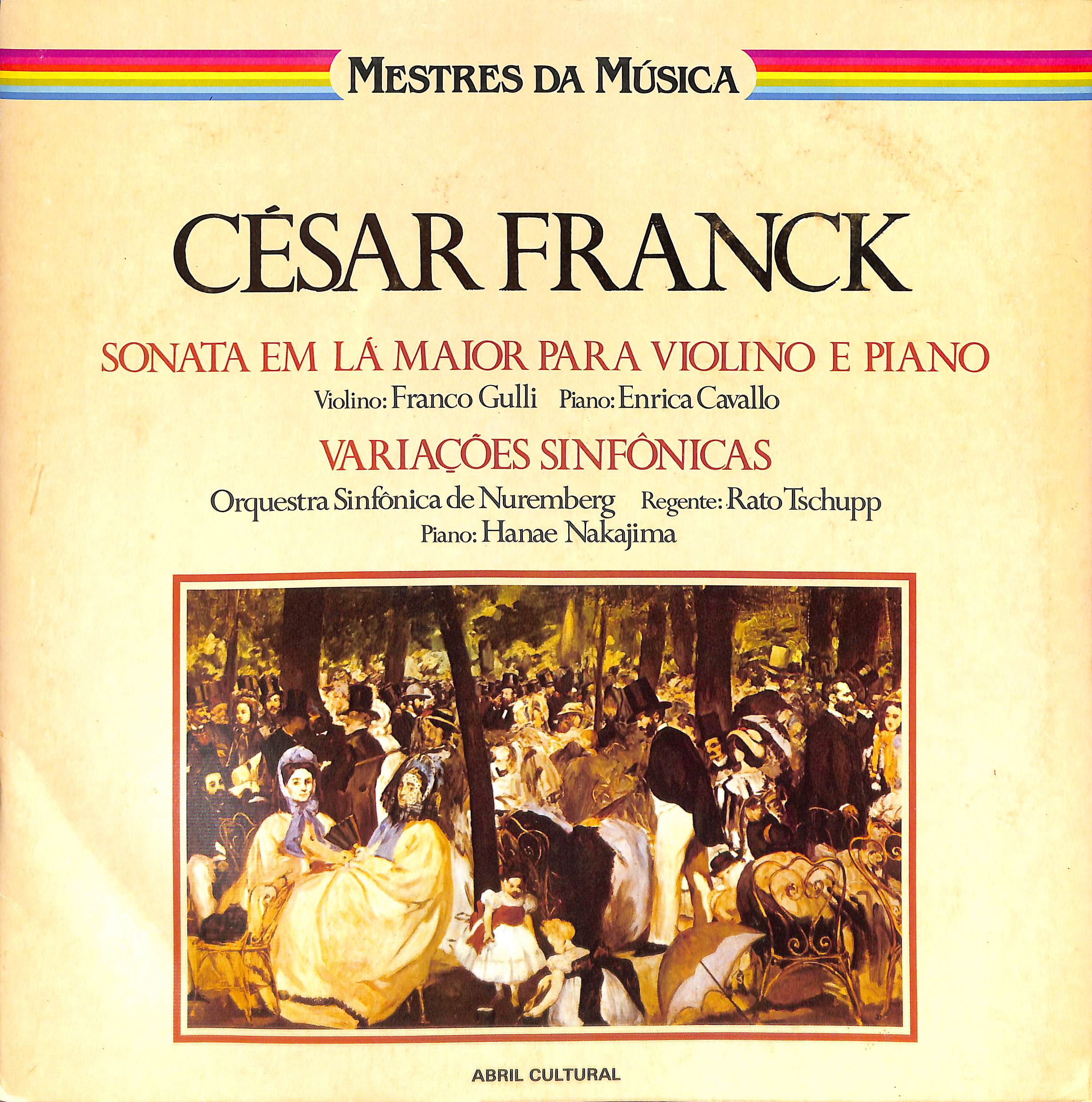 Disco de Vinil – César Franck