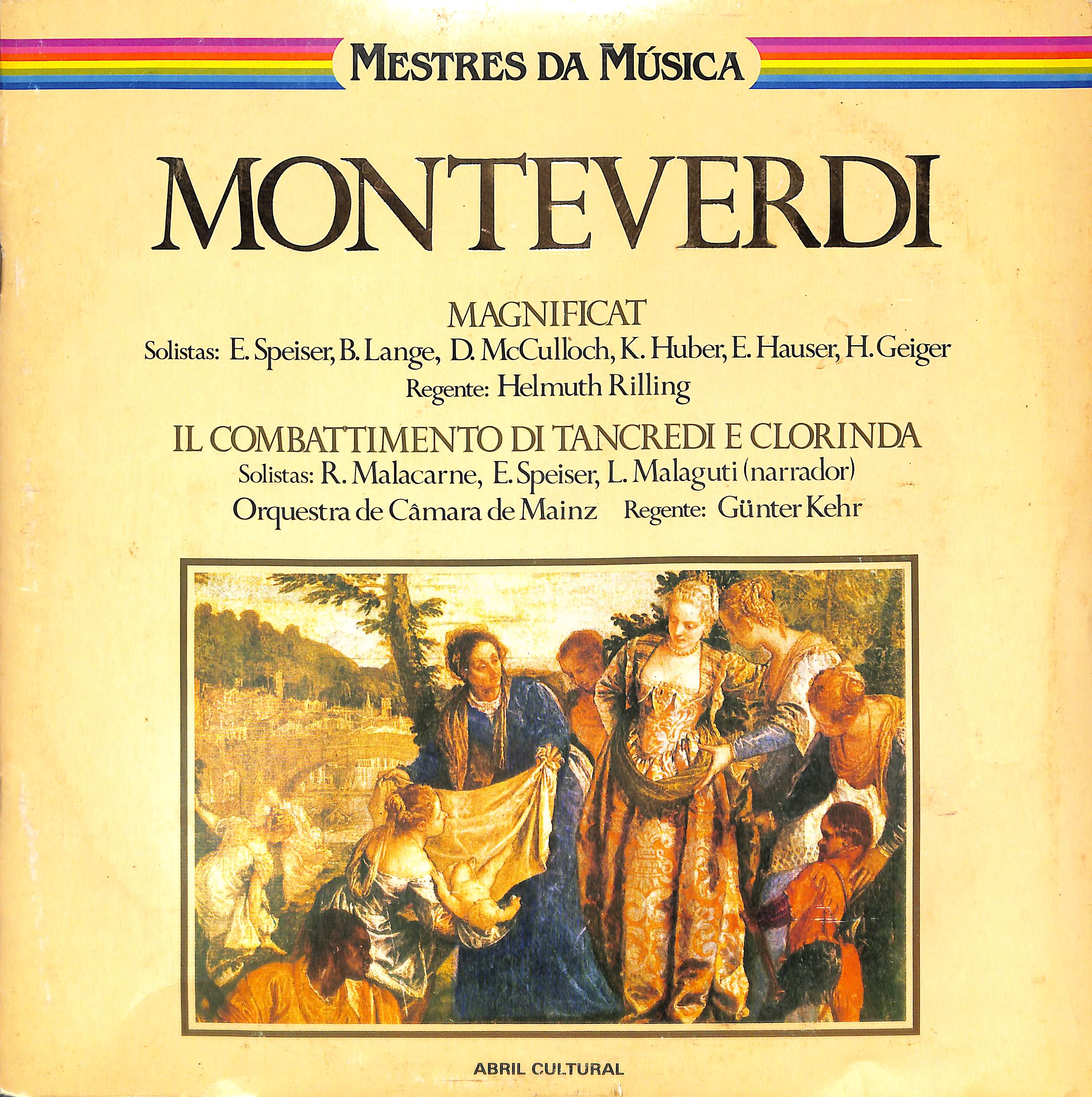 Disco de Vinil – Monteverdi