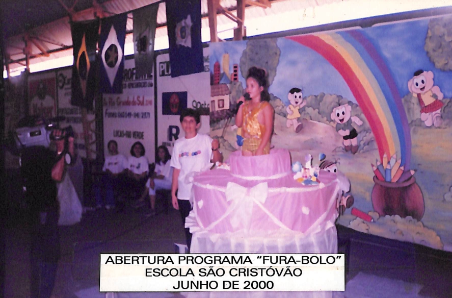 Abertura Projeto ‘Fura Bolo’ Escola São Cristóvão